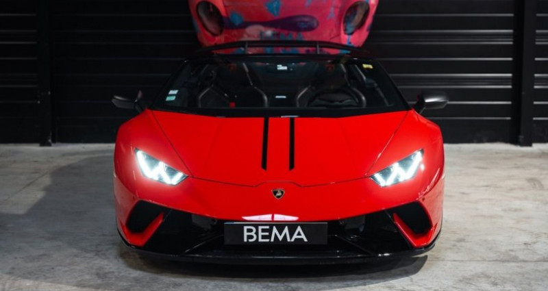 Lamborghini Huracan PERFORMANTE SPYDER LP 640 V10 5.2L | PPF LIFT CARBONE Forg   occasion  Saint Michel Sur orge - photo n2